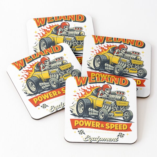 Item preview, Weiand Power & Speed Hot Rod T-Shirt designed and sold by Matinez Pink.