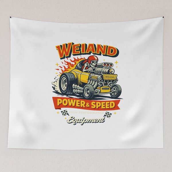 Item preview, Weiand Power & Speed Hot Rod T-Shirt designed and sold by Matinez Pink.