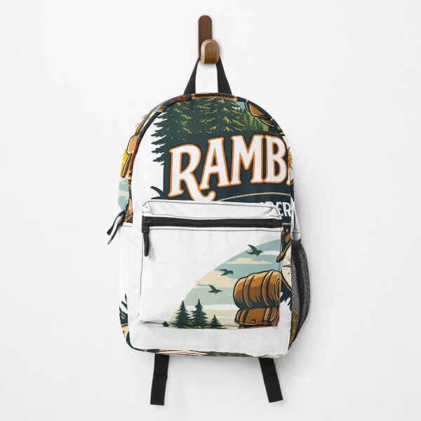 Item preview, Ramblin' Man Hiking Adventure T-Shirt designed and sold by Matinez Pink.