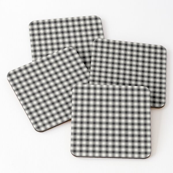Item preview, MacPhee B&W Modern Clan Tartan – Scottish Plaid Pattern for Proud Scots designed and sold by The Tartan Forge.