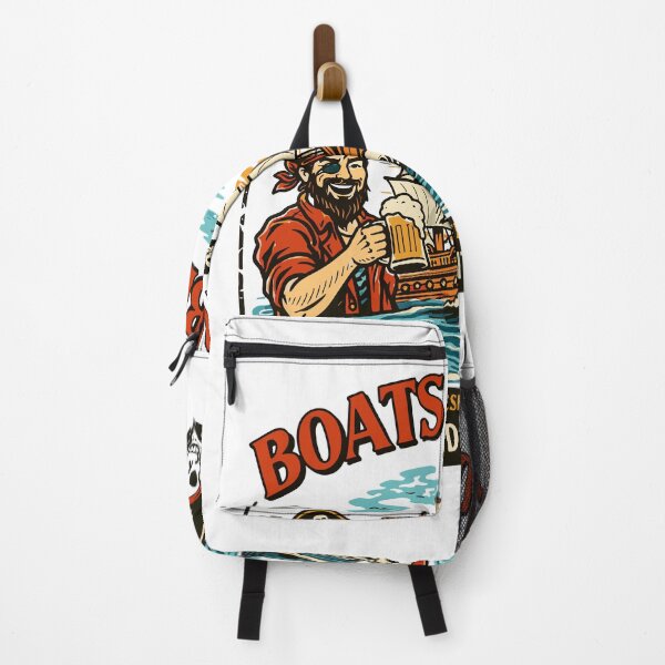Item preview, Boats 'N Bros Pirate Party T-Shirt designed and sold by Matinez Pink.