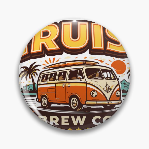 Item preview, Cruise Van Surf T-Shirt designed and sold by Matinez Pink.