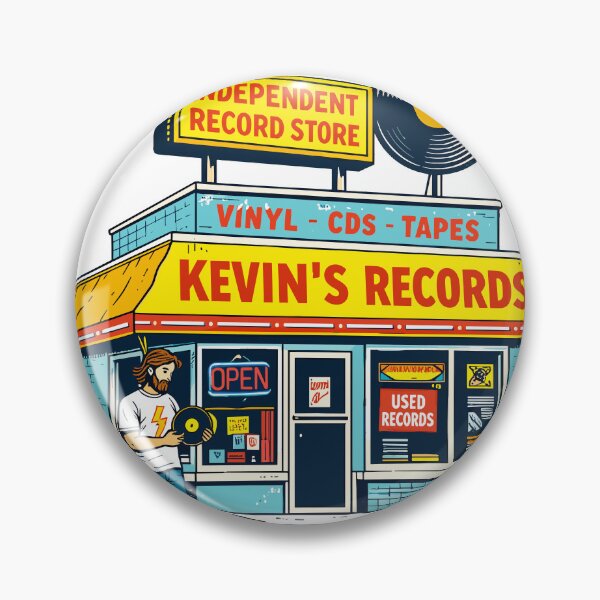 Item preview, Vinyl Records Shop T-Shirt designed and sold by Matinez Pink.