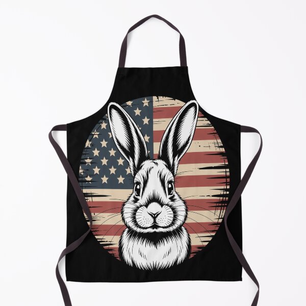 Item preview, Patriotic Red White Blue Cute Bunny Independence Day 1 designed and sold by TheRetroStyle.