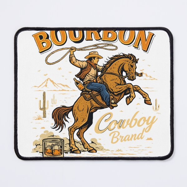 Item preview, Bourbon Cowboy Brand T-Shirt designed and sold by Matinez Pink.
