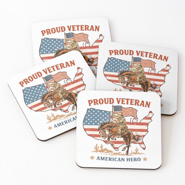 Item preview, Proud Veteran American Hero T-Shirt designed and sold by Matinez Pink.