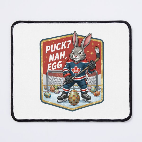 Item preview, Easter Hockey Bunny Tee – Puck Nah Egg Funny Shirt designed and sold by relso.