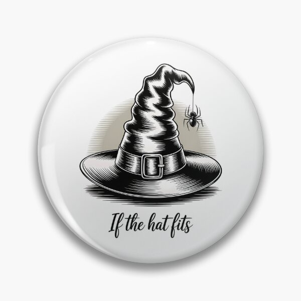 Item preview, If The Hat Fits Halloween designed and sold by Moon-Ape.
