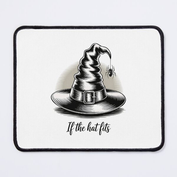 Item preview, If The Hat Fits Halloween designed and sold by Moon-Ape.