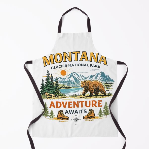 Item preview, Glacier National Park Adventure T-Shirt designed and sold by Matinez Pink.