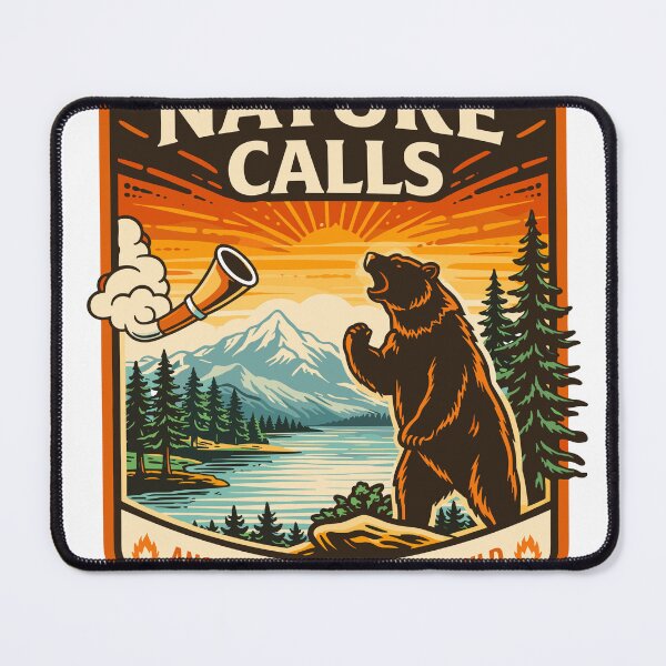 Item preview, Nature Calls Adventure T-Shirt designed and sold by Matinez Pink.