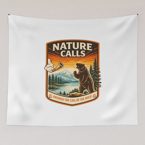 Item preview, Nature Calls Adventure T-Shirt designed and sold by Matinez Pink.