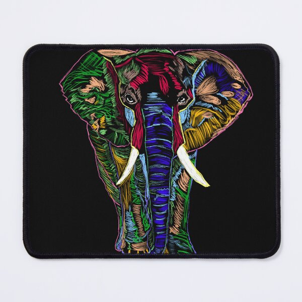 Item preview, Pop Art Elephant designed and sold by MadOldManChucky.