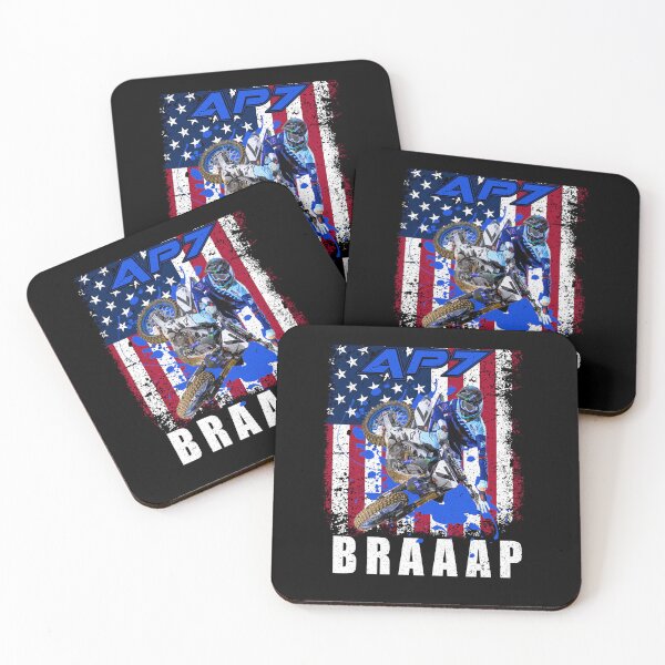 Item preview, Motocross Braaap USA Rider Design designed and sold by FroggyBaBoy.