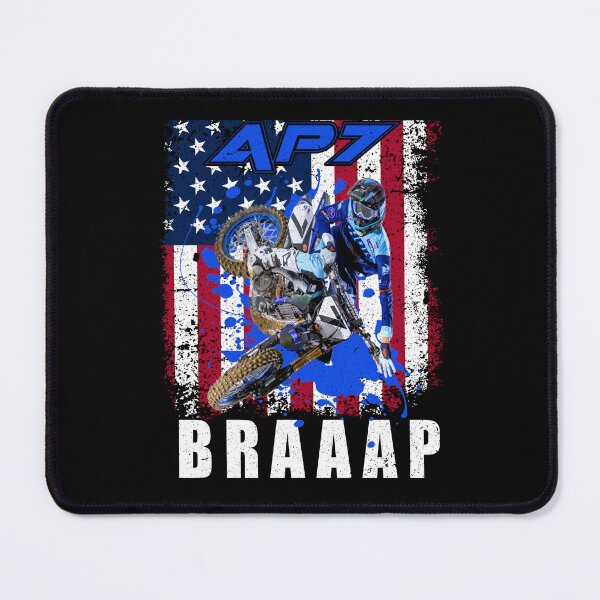 Item preview, Motocross Braaap USA Rider Design designed and sold by FroggyBaBoy.