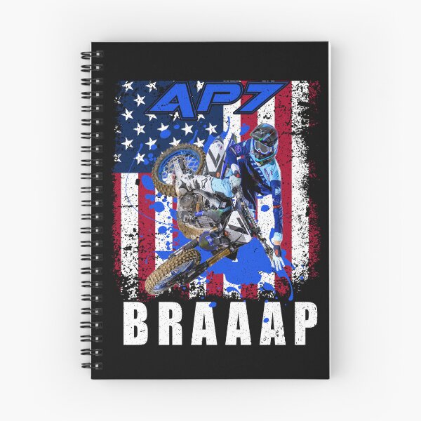 Item preview, Motocross Braaap USA Rider Design designed and sold by FroggyBaBoy.