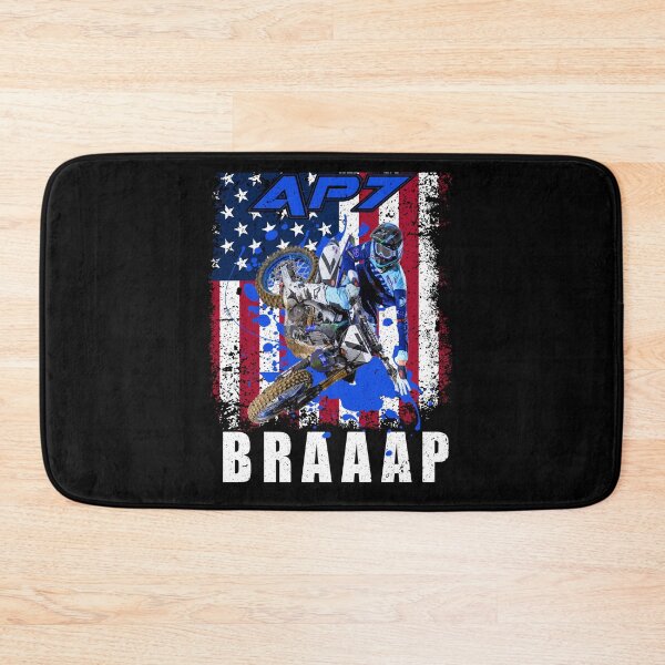 Item preview, Motocross Braaap USA Rider Design designed and sold by FroggyBaBoy.