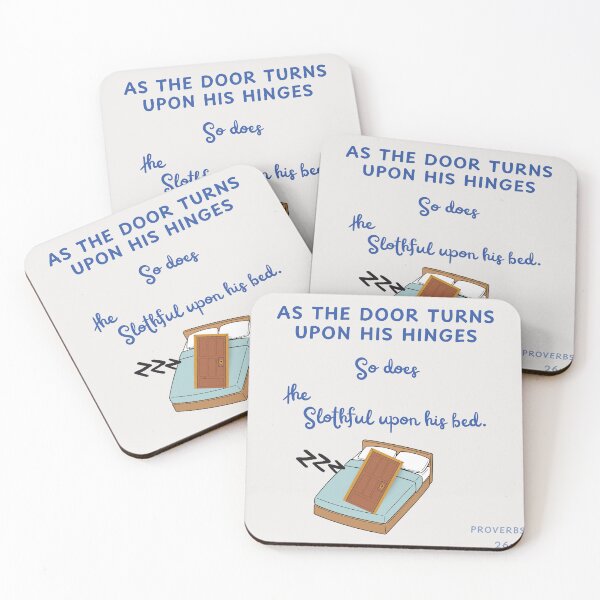 Item preview, Proverbs 26:14 designed and sold by Undonemadenew.
