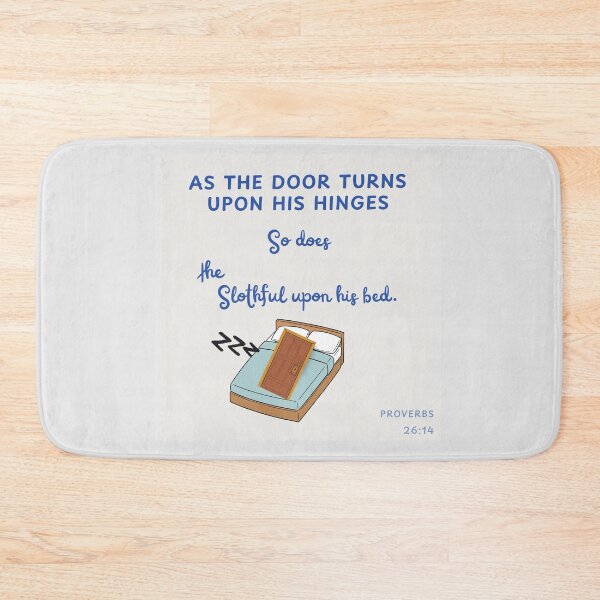 Item preview, Proverbs 26:14 designed and sold by Undonemadenew.