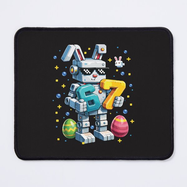 Item preview, Six Seven 67 Meme Gamer Kids Easter Funny Gaming Boy Birthday Design designed and sold by kiralynstration.