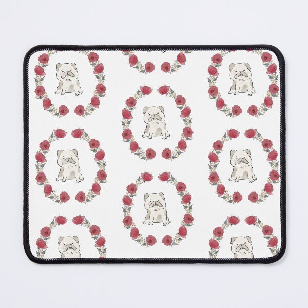 Item preview, Devil Pup in Ring of Poppies designed and sold by OohRahOriginals.