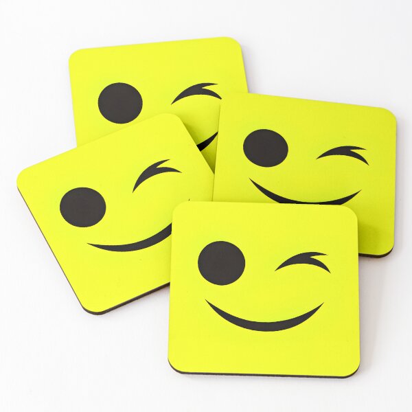 Item preview, Minimalist Black Smiley Face Poster with Yellow Background designed and sold by FestivityFinds.