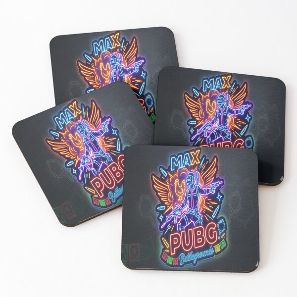 Item preview, Neon Winner Winner Chicken Dinner - Max PUBG Edition designed and sold by Super beautiful art.