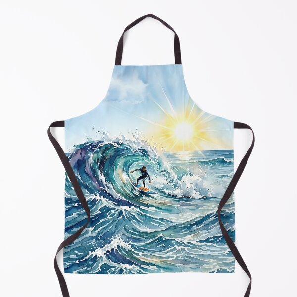 Item preview, Summer fever: Capturing the golden wave at sunset designed and sold by VibranPalette.