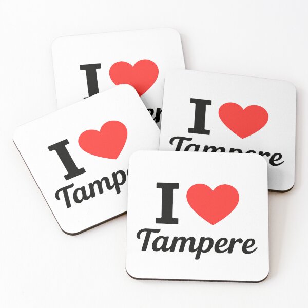 Item preview, I Love Tampere | Finland City Typography | Culture, Lakes & Industrial Heritage Design designed and sold by PaintedPixels01.