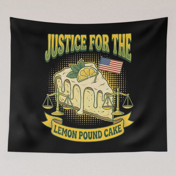 Item preview, Funny Justice For Lemon Pound Cake Us Flag Trendy designed and sold by AsiaStokes.