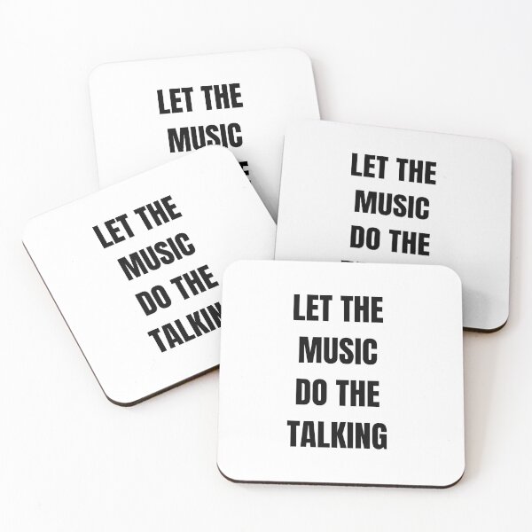 Item preview, Let the music do the talking designed and sold by coolstufflov333.