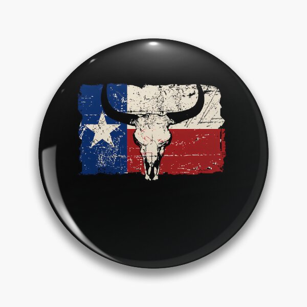 Item preview,  U.S. State Texas Bull Skull Flag Look designed and sold by mosstaphashop.