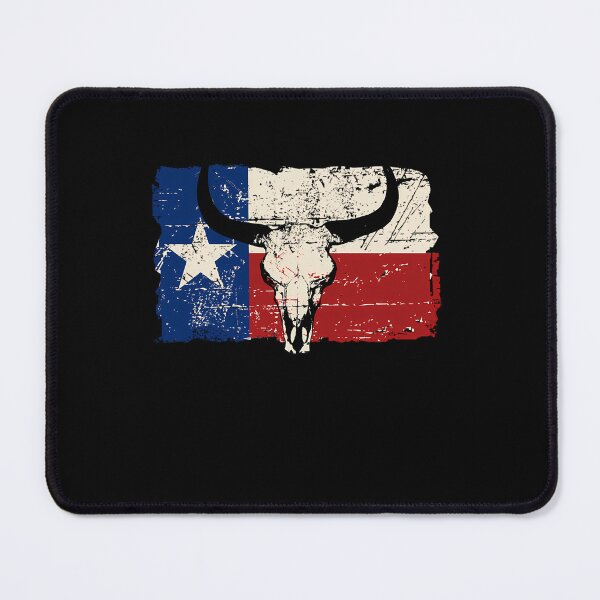 Item preview,  U.S. State Texas Bull Skull Flag Look designed and sold by mosstaphashop.