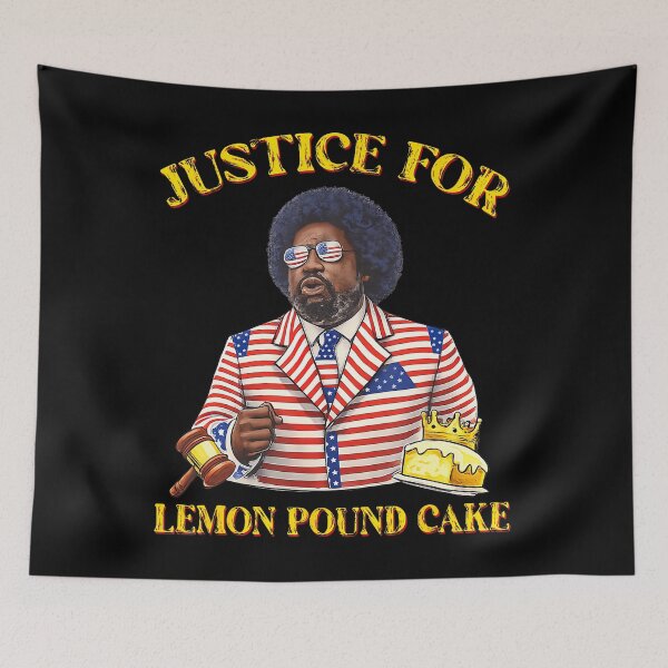 Item preview, Afro Justice For Lemon Pound Cake Funny  designed and sold by AsiaStokes.
