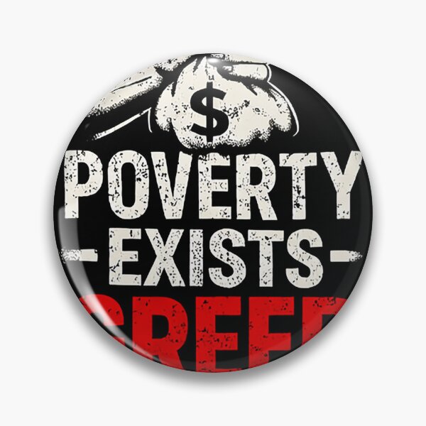 Item preview, Greed makes Poverty designed and sold by DavidMay.