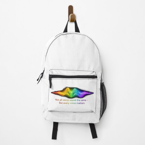 Item preview, Not All Voices Sound the Same -Every Voice Matters Rainbow Sound Wave designed and sold by Mirgonhood.