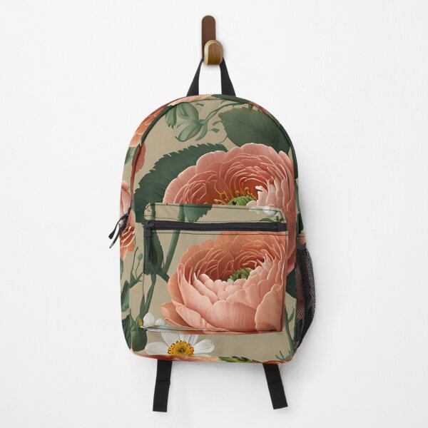 Item preview, Coral Pink Ranunculus Floral iPhone Case with Daisies designed and sold by FestivityFinds.