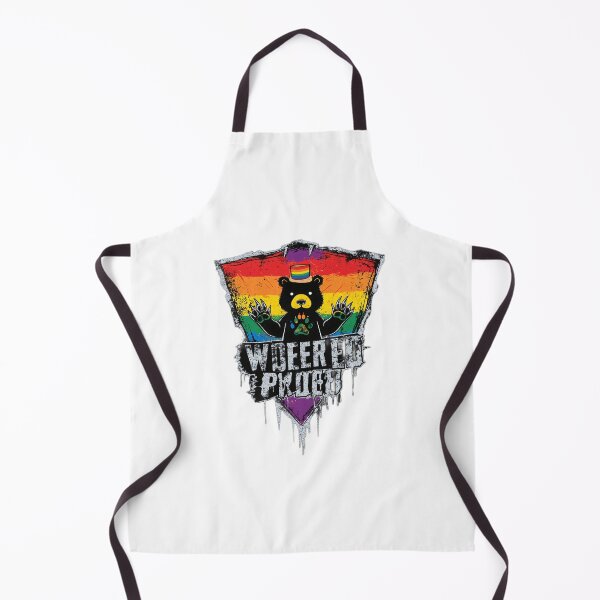 Item preview, Cute LGBT Bear Pride With Rainbow Flag Design designed and sold by InkDazzle.