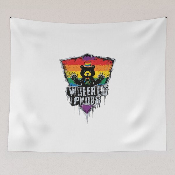 Item preview, Cute LGBT Bear Pride With Rainbow Flag Design designed and sold by InkDazzle.