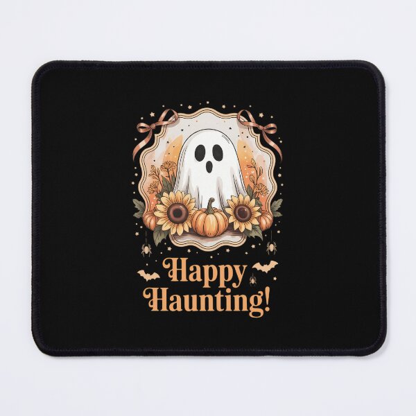 Item preview, Preppy Floral Ghost Cute Pumpkin Autumn Halloween designed and sold by Moon-Ape.