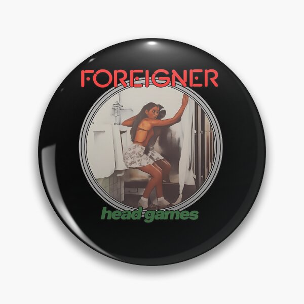 Item preview,  Foreigner  Head Games Cover Circle designed and sold by mosstaphashop.