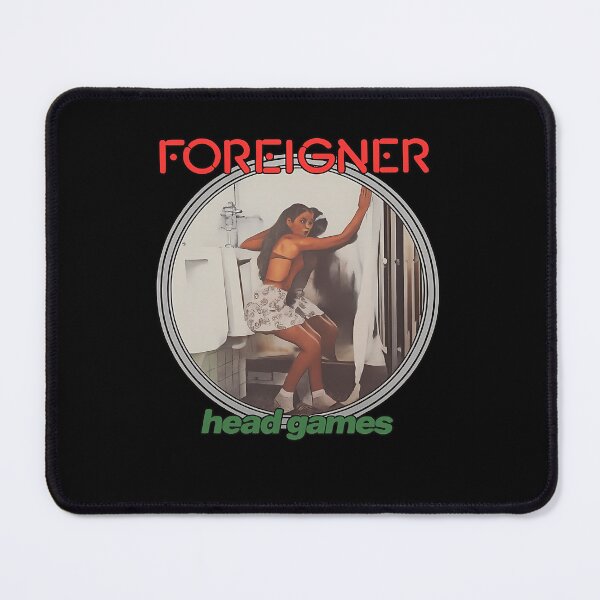 Item preview,  Foreigner  Head Games Cover Circle designed and sold by mosstaphashop.