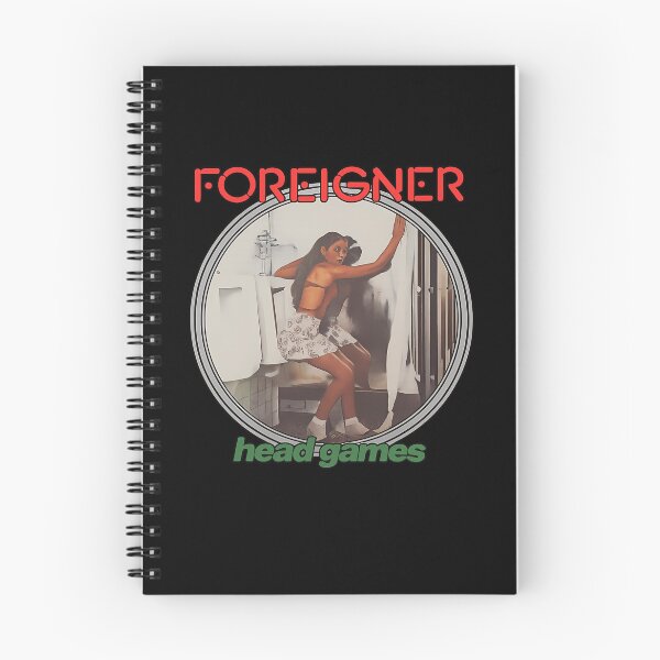 Item preview, Foreigner Head Games Cover Circle designed and sold by mosstaphashop.