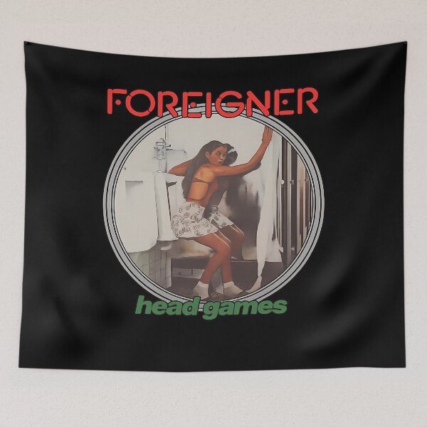 Item preview,  Foreigner  Head Games Cover Circle designed and sold by mosstaphashop.