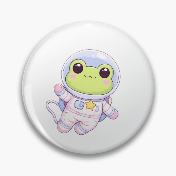 Item preview, Cute Space Frog Astronaut in Space | Cute Space Frog designed and sold by AidaAviles.