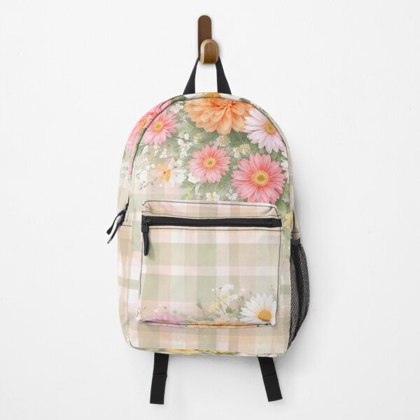 Item preview, floral plaid pattern designed and sold by lilypadblue.