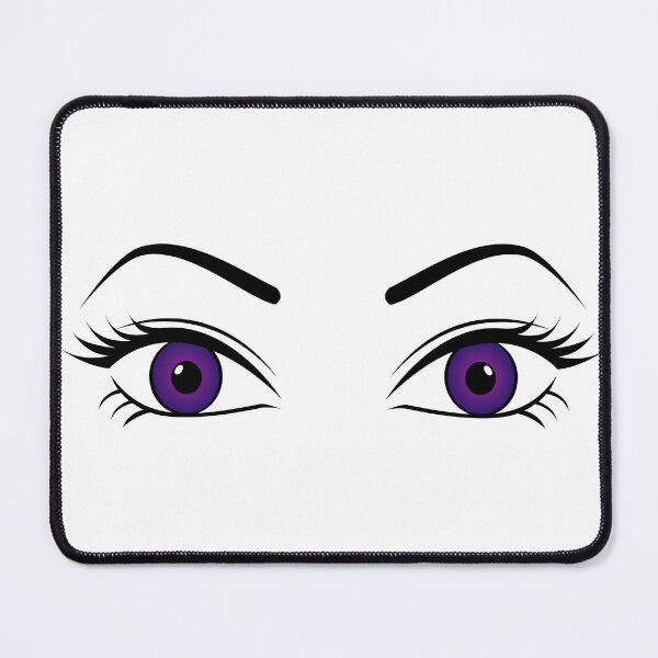 Item preview, Violet Eyes Purple Anime Style Big Expressive Eyes Art designed and sold by Lainey1978.