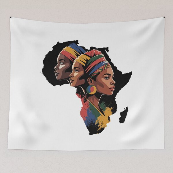 Item preview, Afro Black Women African Black History Month Africa Melanin designed and sold by Rrettgison.