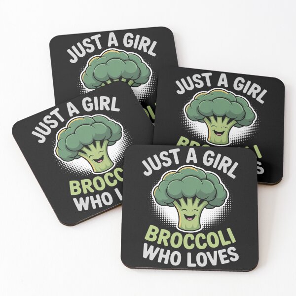 Item preview, Broccoli Lover Women Just a Girl Who Loves Broccoli designed and sold by Moon-Ape.