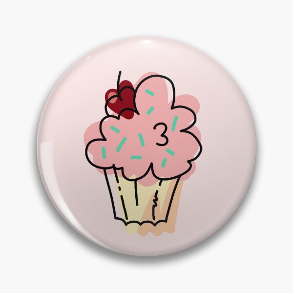 Item preview, Pink cupcake designed and sold by sabriribeiros.